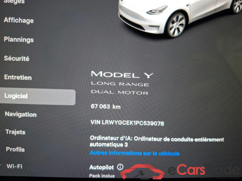 TESLA Model Y / 2020 / 5P / SUV Grand Autonomie Dual Motor AWD #6