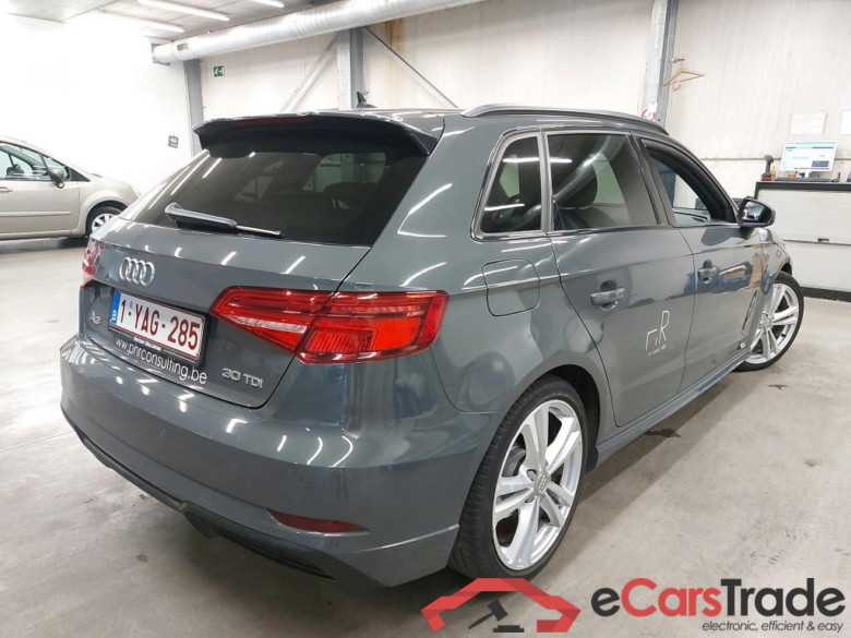 AUDI - AUD A3 SB 30 TDi 116PK Sport Pack Platinum With Heated Seats & LED & Shadow Look & Adaptive Cruise & APS Front & Rear #2