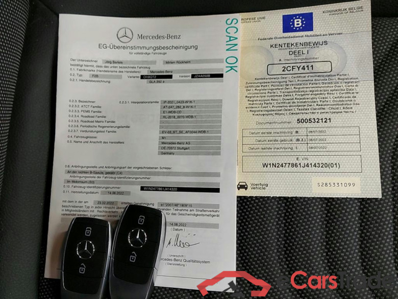 MERCEDES - MER GLA 250e 218PK DCT Business Solution & Smartphone Integration  * HYBRID * #4