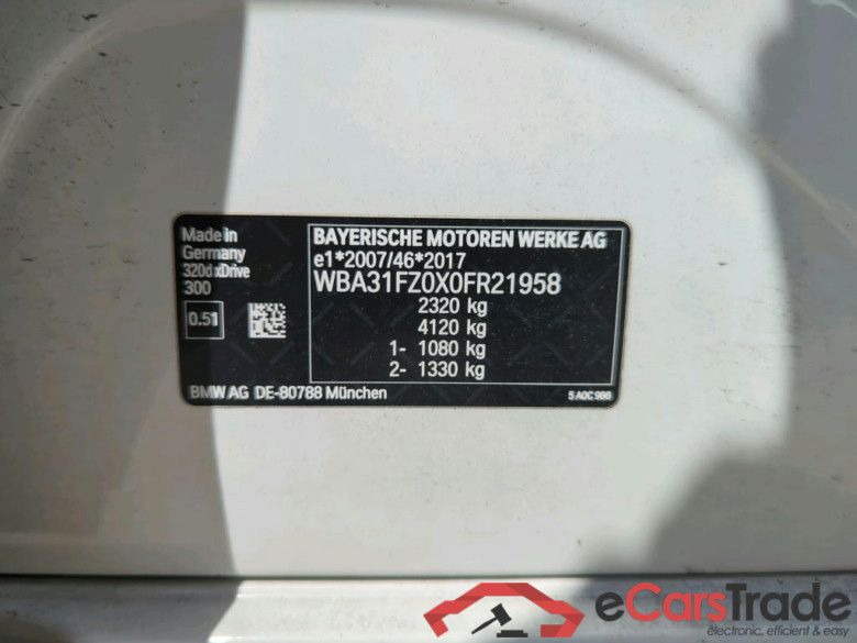 Baureihe 3 Touring 320 d xDrive M Sport 2.0 140KW AT8 E6d #4