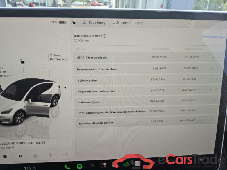 Tesla Model Y (01.2021->) DE - SUV5 Dual, Maximale Reichweite Dual AWD, 2021 - 2025 #6