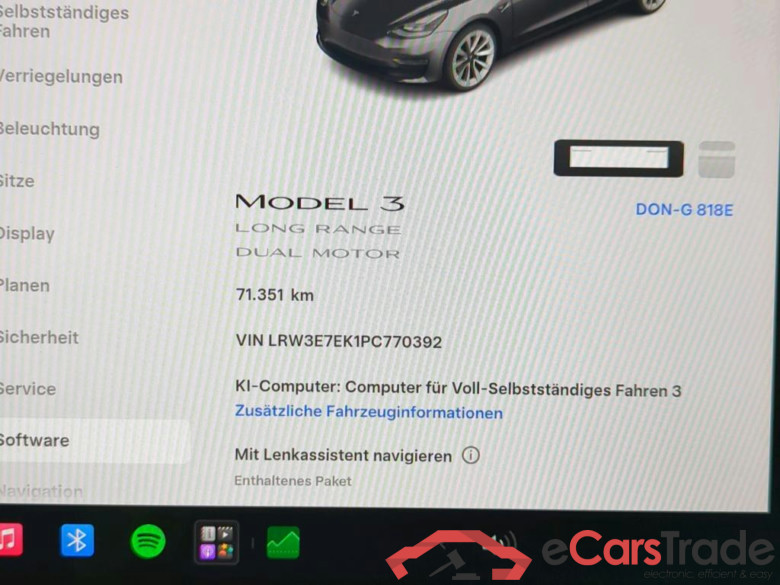 TESLA Model 3 Langstreckenbatt. Allradantrieb Dual Motor 4d 366kW #6