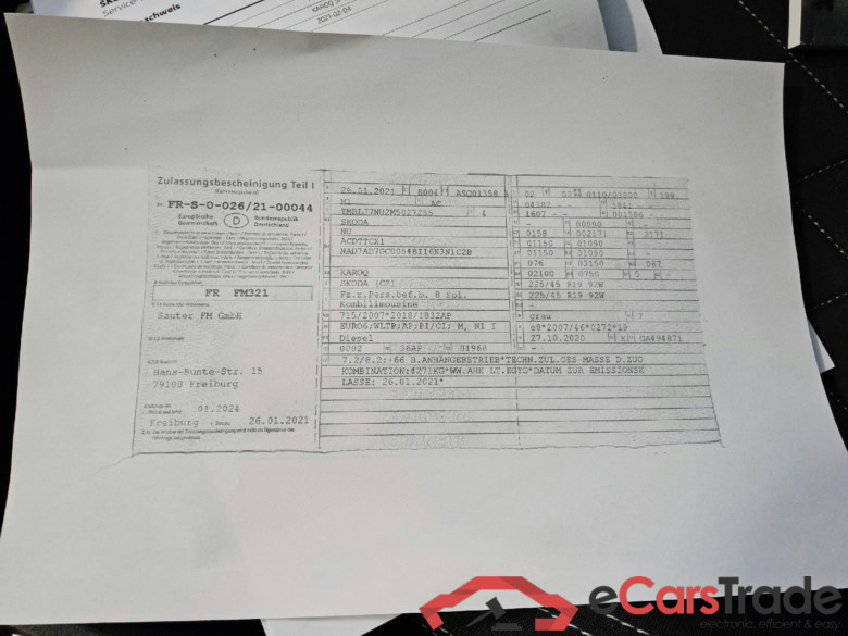 Karoq Sportline 4x4 2.0 TDI 110KW AT7 E6d #2