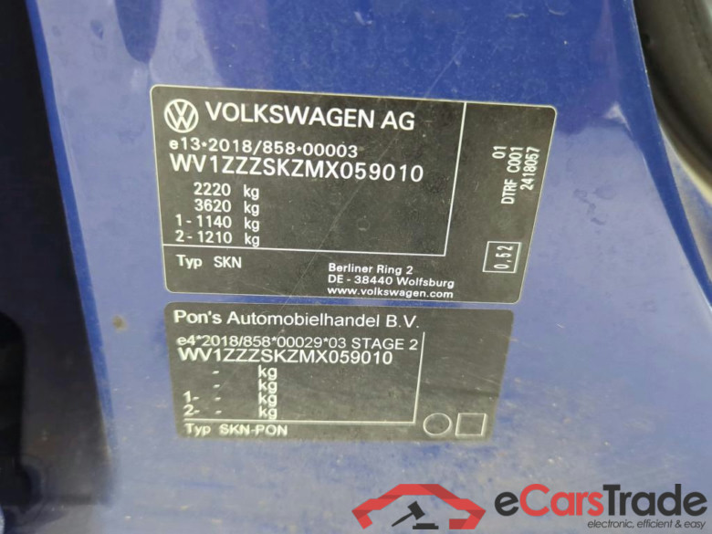 VOLKSWAGEN Caddy Cargo 55 kW #2