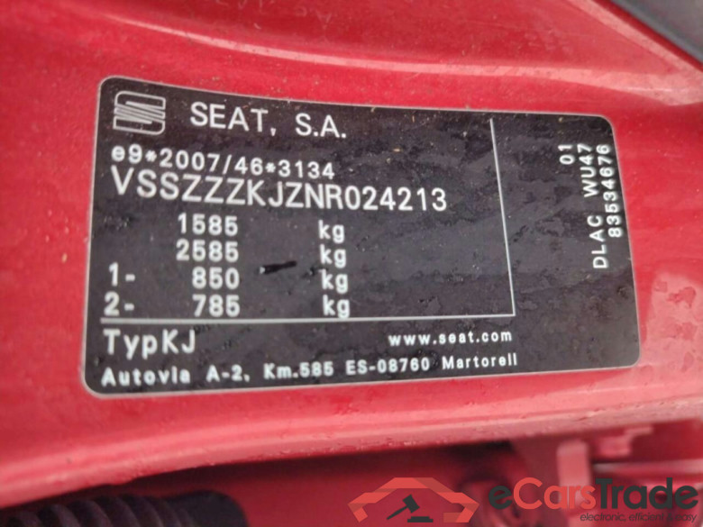 SEAT Ibiza 1.0 EcoTSI Sty B Int #5
