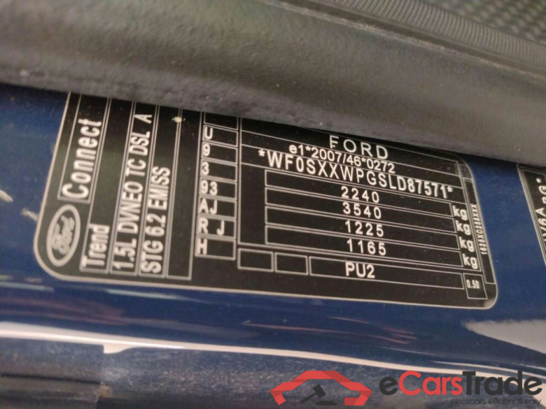 FORD Transit Connect 1.5 EcoBlue L2 Trend #4