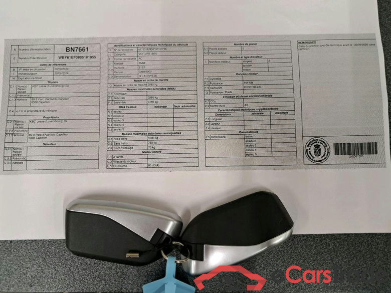 BMW I - BMW IX1 xDrive30 313PK With Cliamtic & Navigation & Cruise Control & Park Sensors Front & Rear  * ELECTRIC * #4